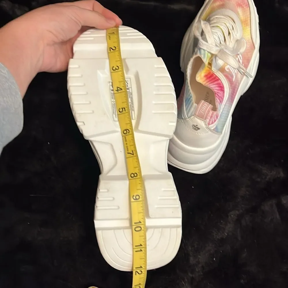 Juicy Couture Tie-Dye Platform Sneakers